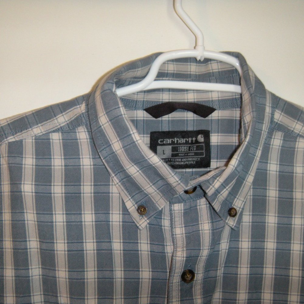 Carhartt short sleeve button up shirt